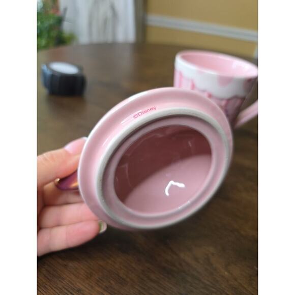 Disney Epcot Food & Wine Festival Pink Cupcake Mug 2019 Mickey Ears Mug NEW - Picture 15 of 16